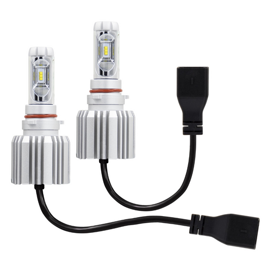Heise HE-P13LED P13 6000 Lumens 25W Per Bulb Replacement LED Headlight Kit PAIR