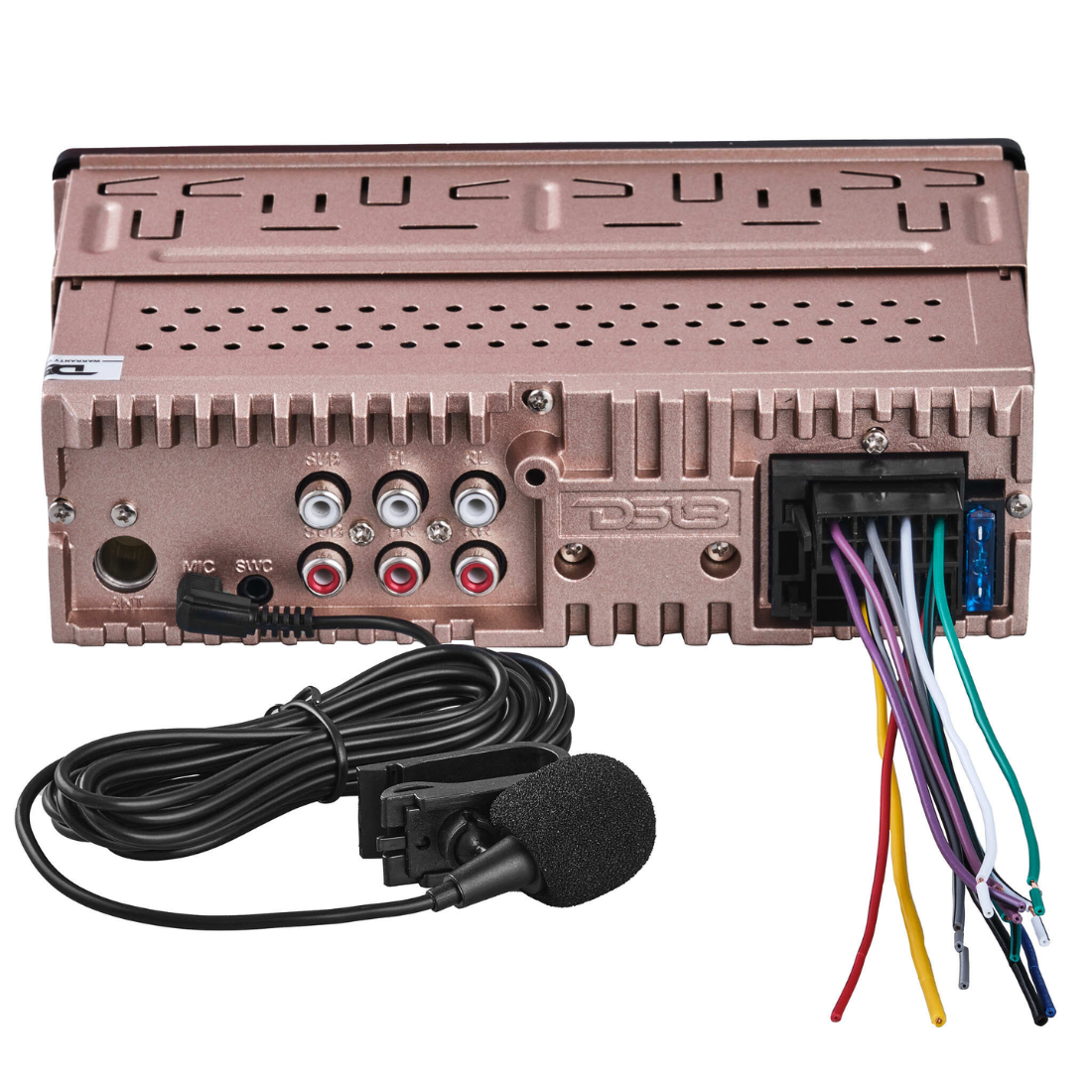 DS18 SDX-P100 1-DIN AM/FM/USB/APP/DSP/Bluetooth Mechless Digital Media Receiver