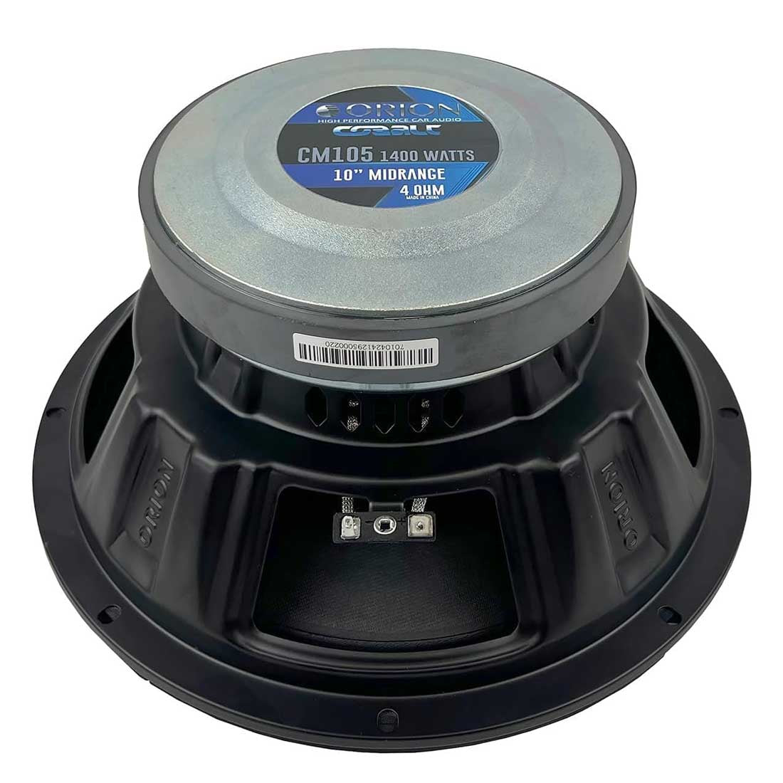 Orion CM105 10" 1400W Peak 4-Ohm Car Audio High Efficiency Midrange Speaker