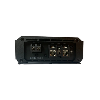 Nemesis Audio MICRO-2400D 1-CH Monoblock 2400W Max Class-D Subwoofer Amplifier