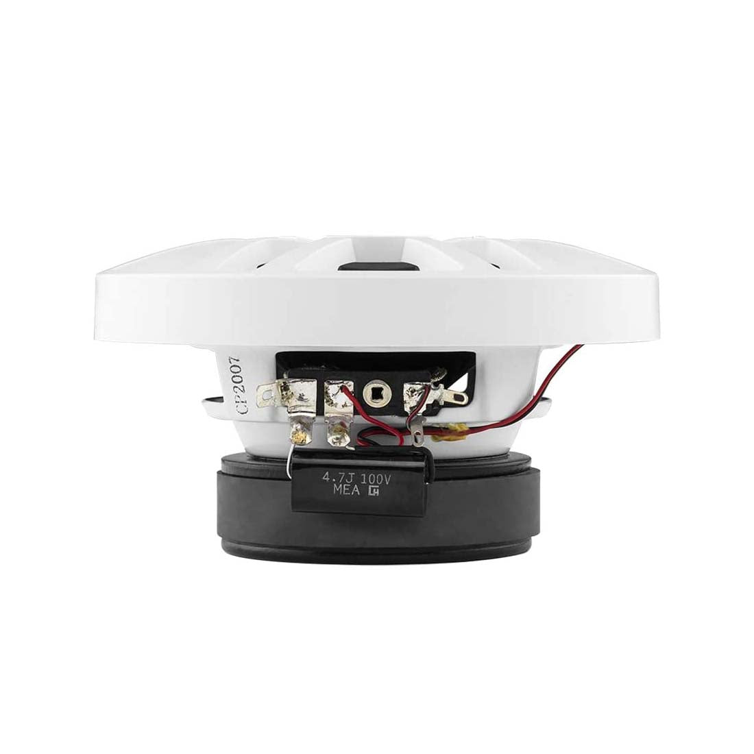 DS18 MP4/WH 4" 2-Way 150W Max 4-Ohms Marine Audio Speakers (Pair) - White