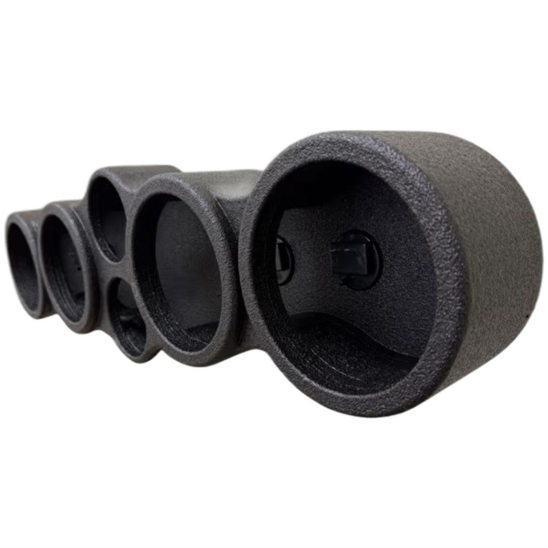 Q Power QBOMB465 TWEET Sprayed Speaker Pod for 4x 6.5" Speakers + 2 Tweeters