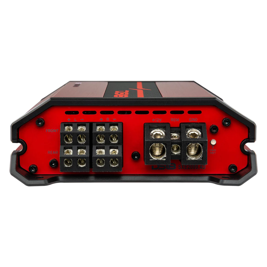 DS18 SXE-2000.4D/RD 4-Channel 2000W Peak Class-D Full-Range Car Amplifier (RED)