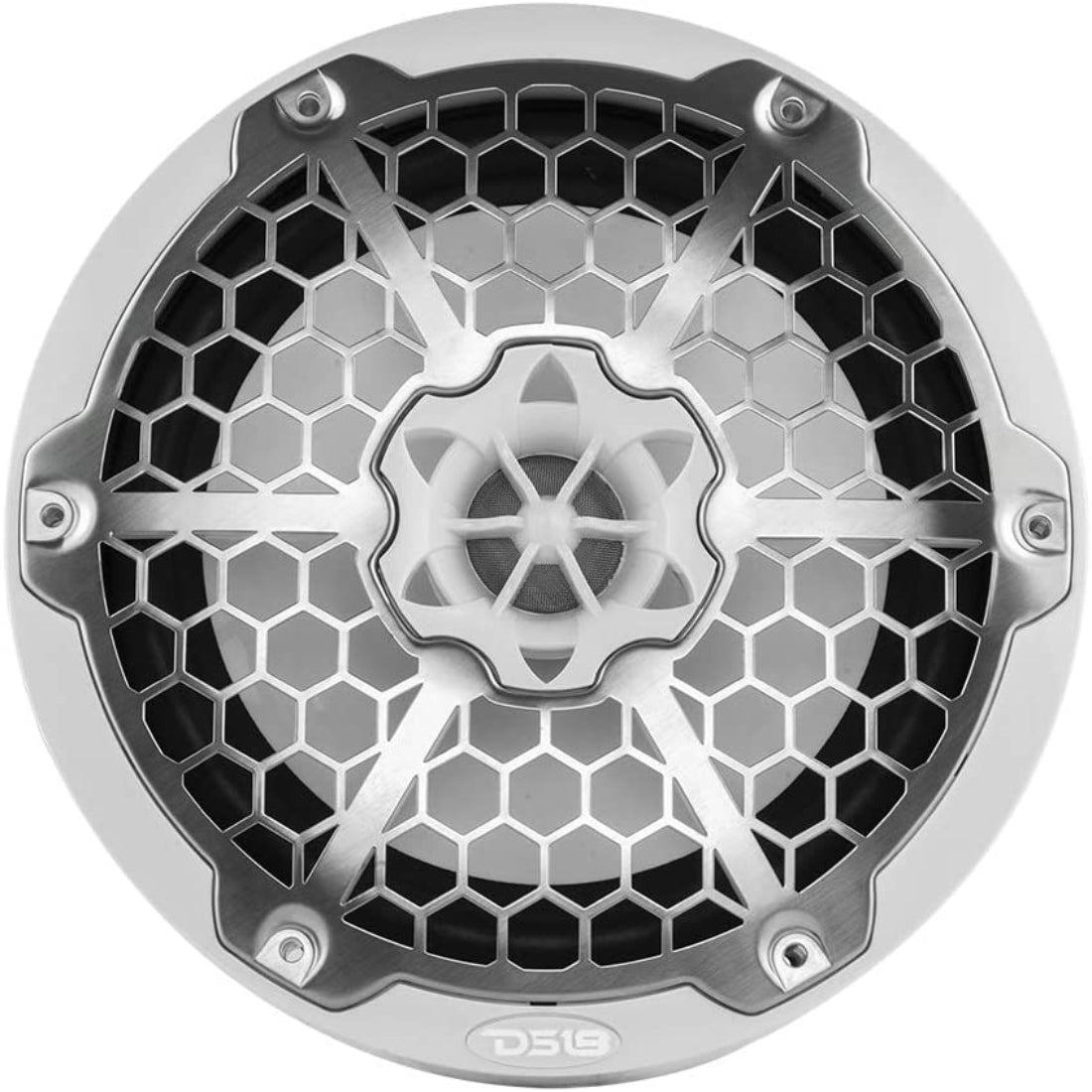 DS18 NXL-8M/W New Edition HYDRO 8" 2-Way Marine Speakers w/RGB LED Lighting 375 Watts