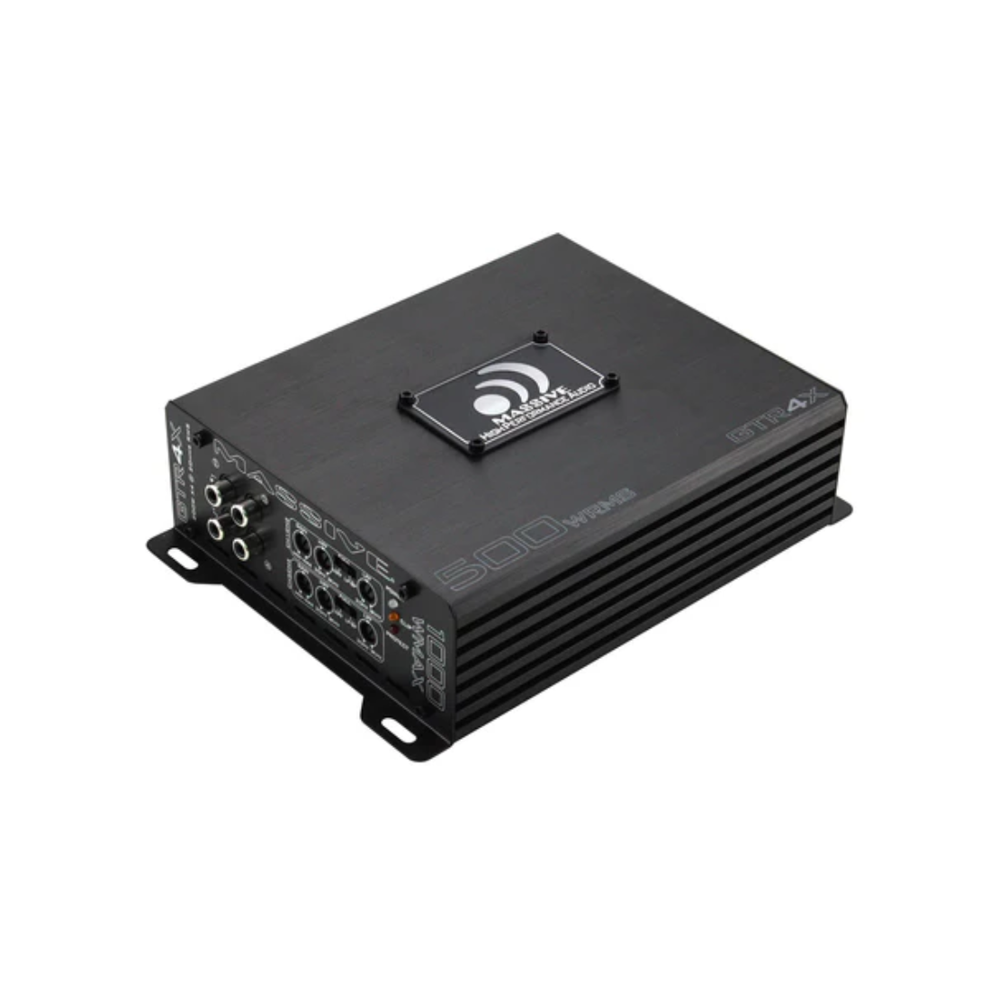 Massive Audio GTR4X 4-Channel 220 Watts RMS x 4 @ 2 Ohm Class-D Car Amplifier