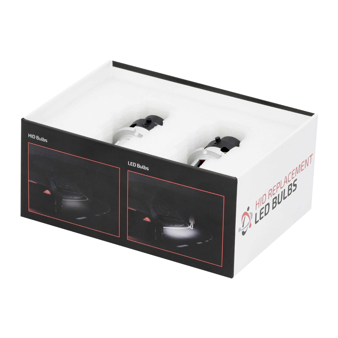 Heise HE-D4SR-HID 90W 10,000 Lumens D4 HID to LED Conversion Replacement Bulbs