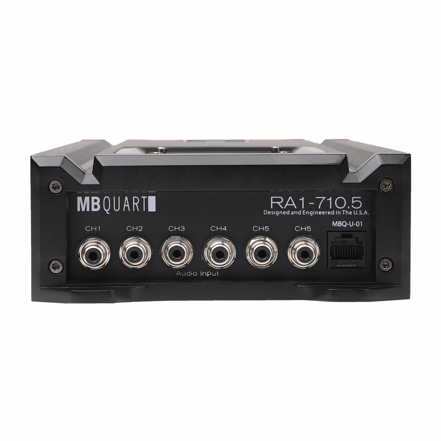 MB Quart RA1-710.5 700W Max 5-Channel Class-D Car Audio Amplifier w/ Bass Remote