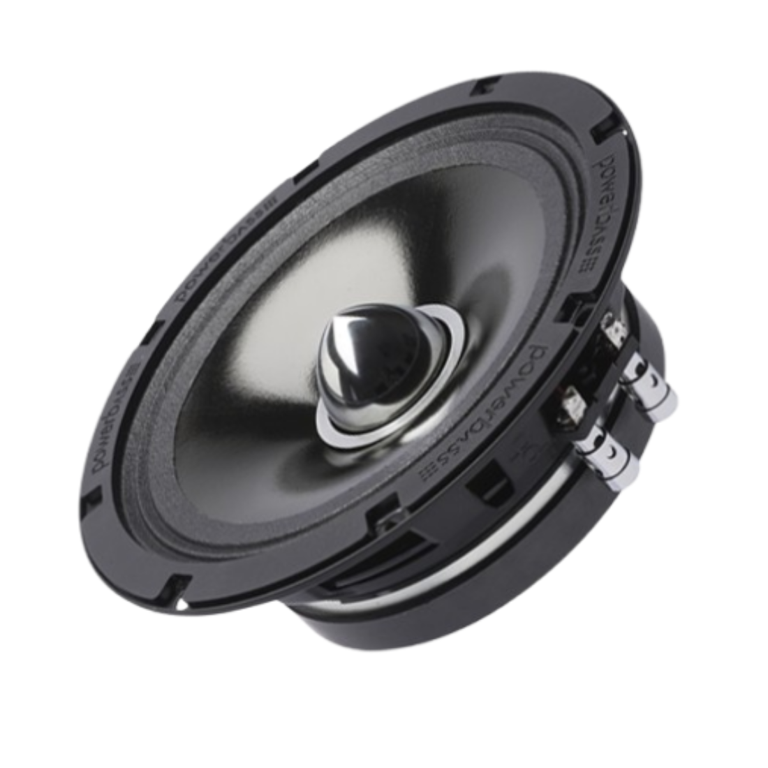 PowerBass 4XL-65T 6.5" 200W Max 4-Ohm 1.5" KSV VC Shallow Mount Mid-Range Driver
