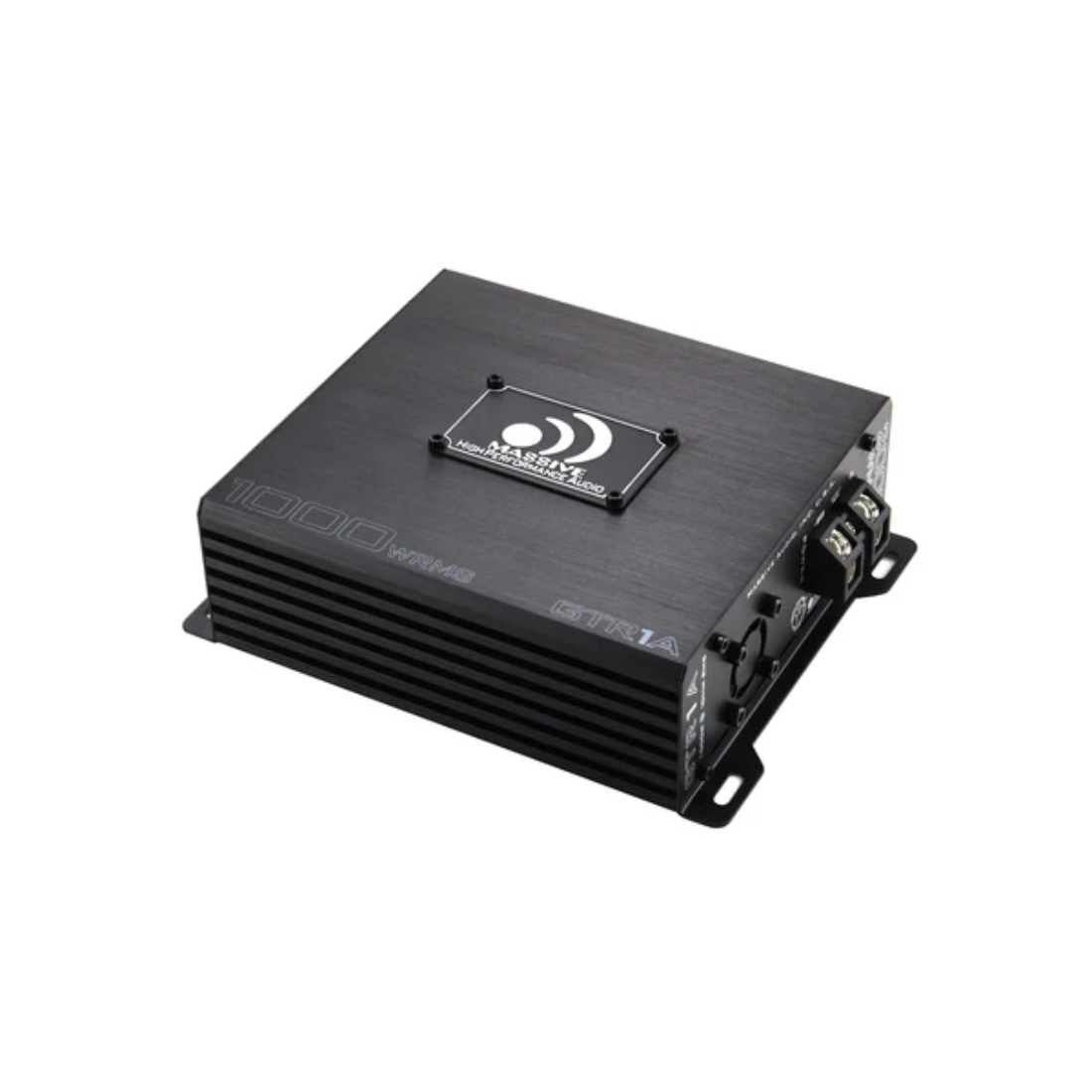 Massive Audio GTR1A 1-CH Monoblock 2120W Peak 1-Ohm Stable Class-D Car Amplifier