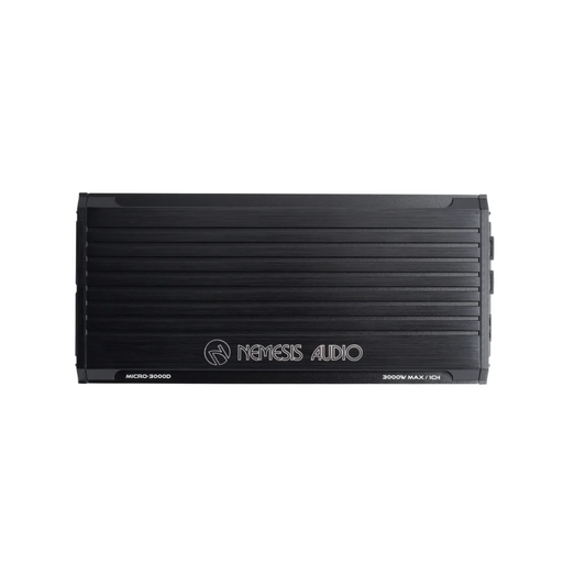 Nemesis Audio MICRO-3000D 1-CH Monoblock 3000W Max Class-D Car Amplifier