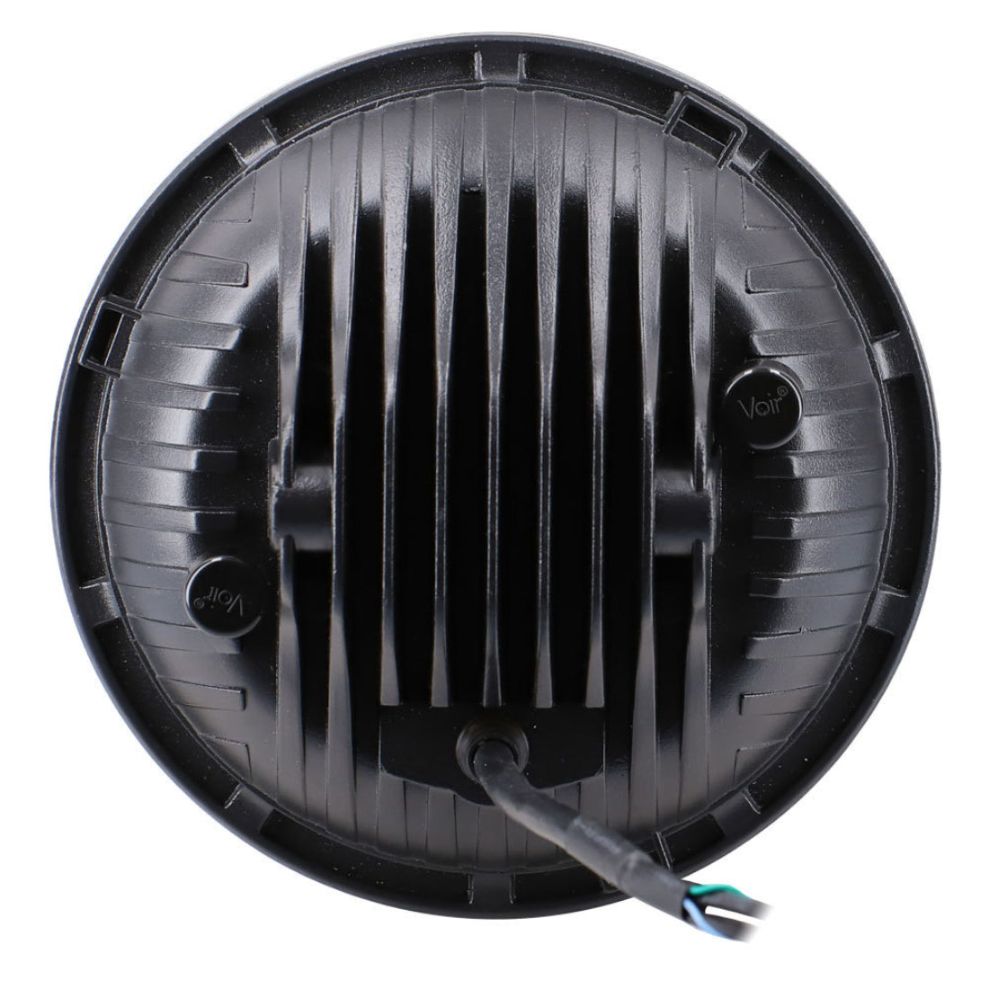 HEISE JP-704RGB RGB Backlit Headlight - 7 Inch, 15 LED