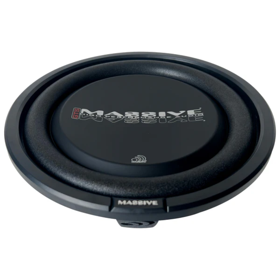 Massive Audio GTS10 10" 600W Peak Dual 4-Ohm Voice Coil Shallow Mount Subwoofer