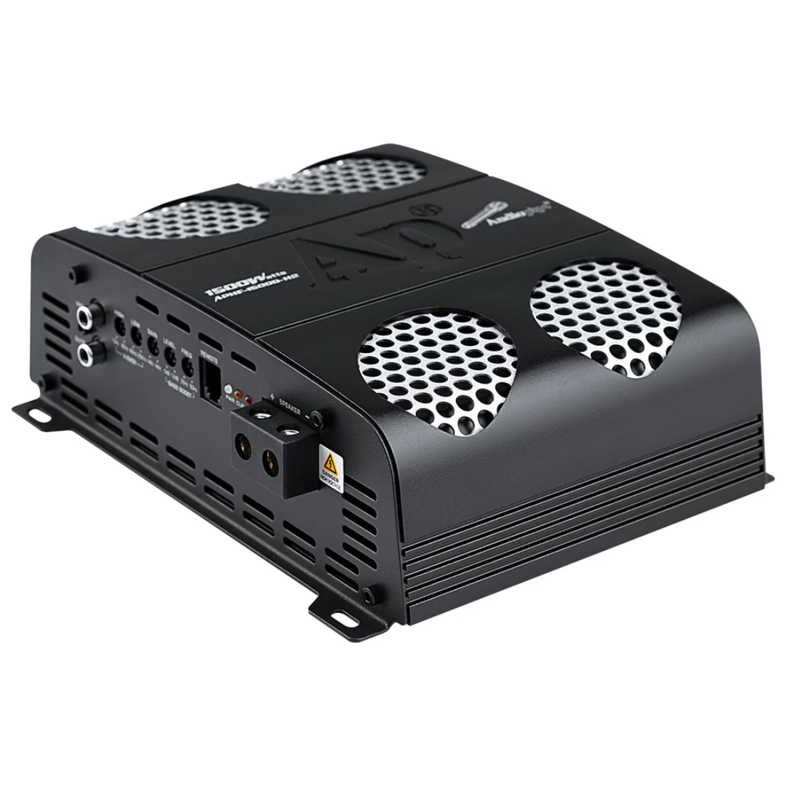 Audioipipe APHF-1500D-H2 Monoblock 1500W Max 2-Ohms Full Range Class-D Amplifier