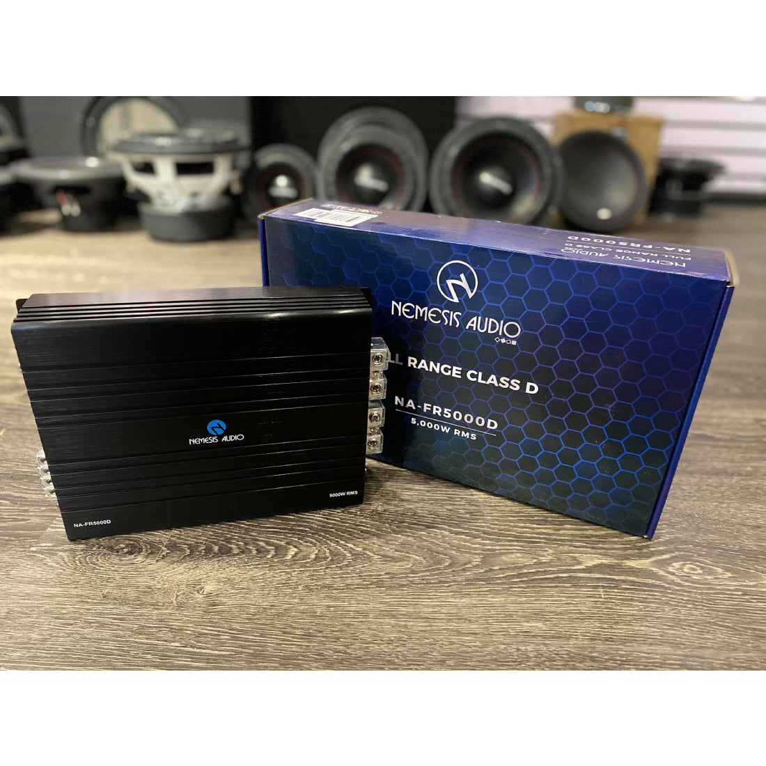 Nemesis NA-FR5000D 1CH Full-Range Class D Amplifier