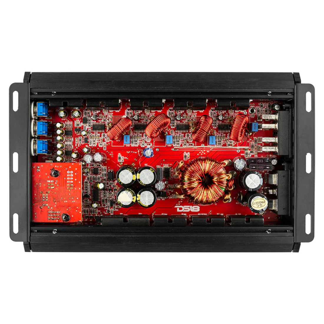 DS18 ZXI.4 4-Channel 2200W Peak 2~4 Ohm Stable Full Range Class-D Car Amplifier
