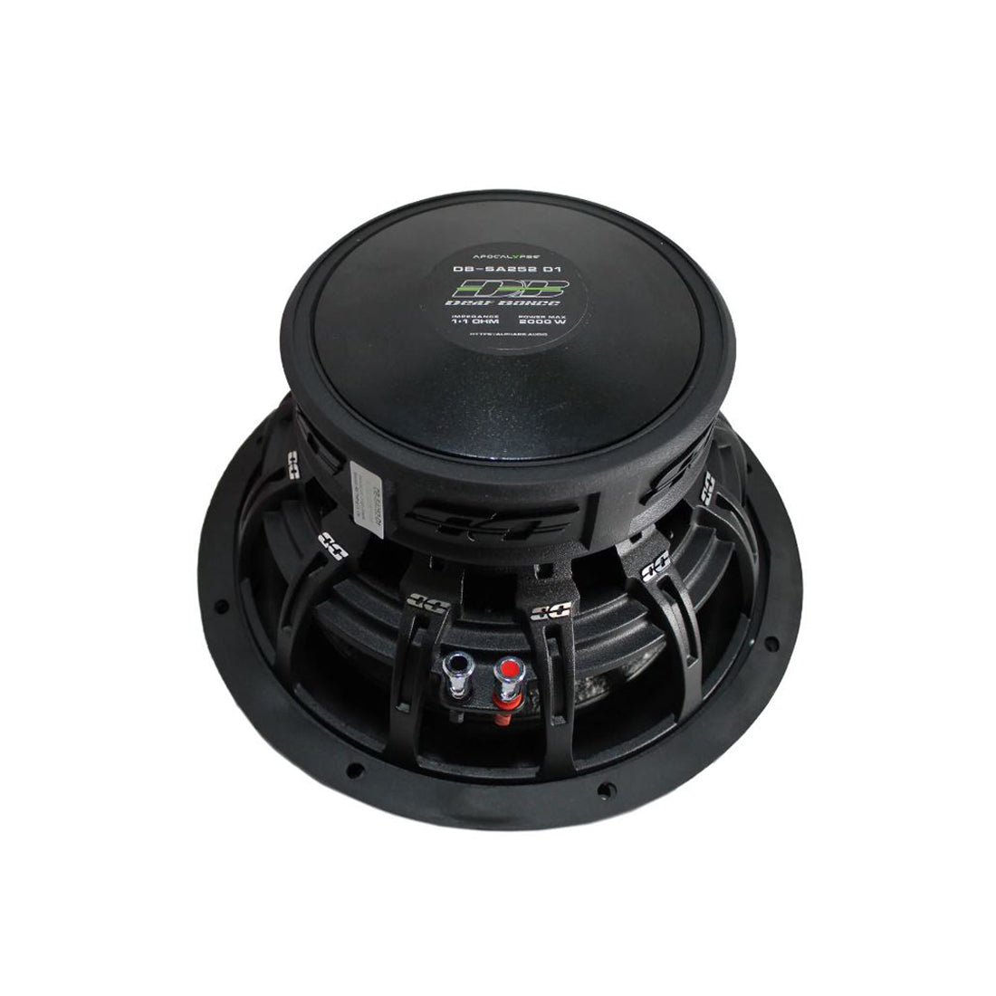 Deaf Bonce Apocalypse DB-SA252 D1 12" 2000W Max Dual 1-Ohm Voice Coil Subwoofer