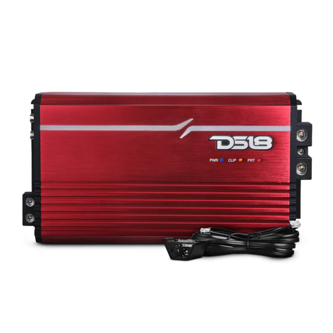 DS18 FRP-3.5K/RD Monoblock 3500W RMS Class-D Full-Range Car Amplifier (RED)