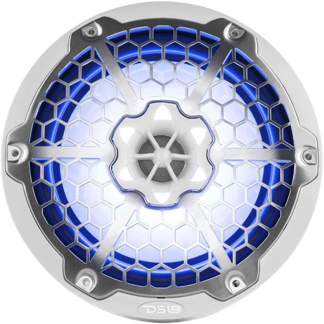 DS18 NXL-8M/W New Edition HYDRO 8" 2-Way Marine Speakers w/RGB LED Lighting 375 Watts