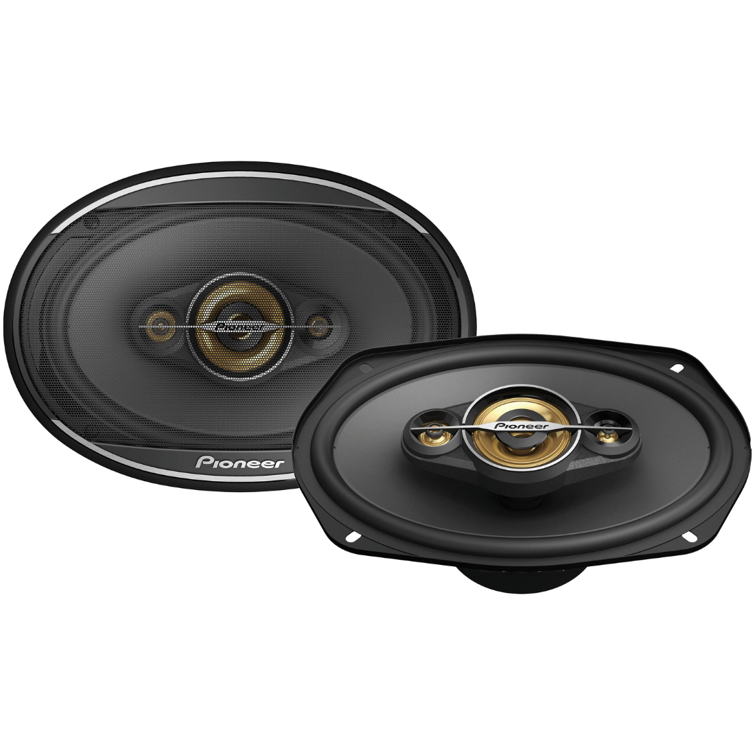 Pioneer TS-A6971F 6" x 9" 4-Way 600W Max 4-Ohm Car Audio Coaxial Speakers (Pair)