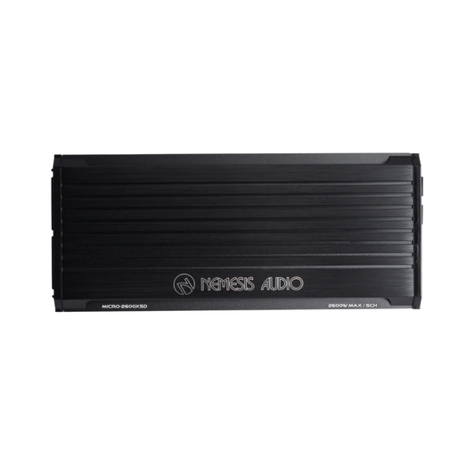 Nemesis Audio MICRO-2600X5D 5-Channel 2600W Max Full-Range Class-D Car Amplifier