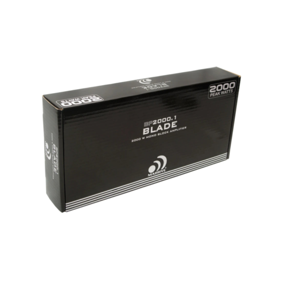 Massive Audio BP2000.1V2 2000W Peak Monoblock Class-D Full Range Car Amplifier