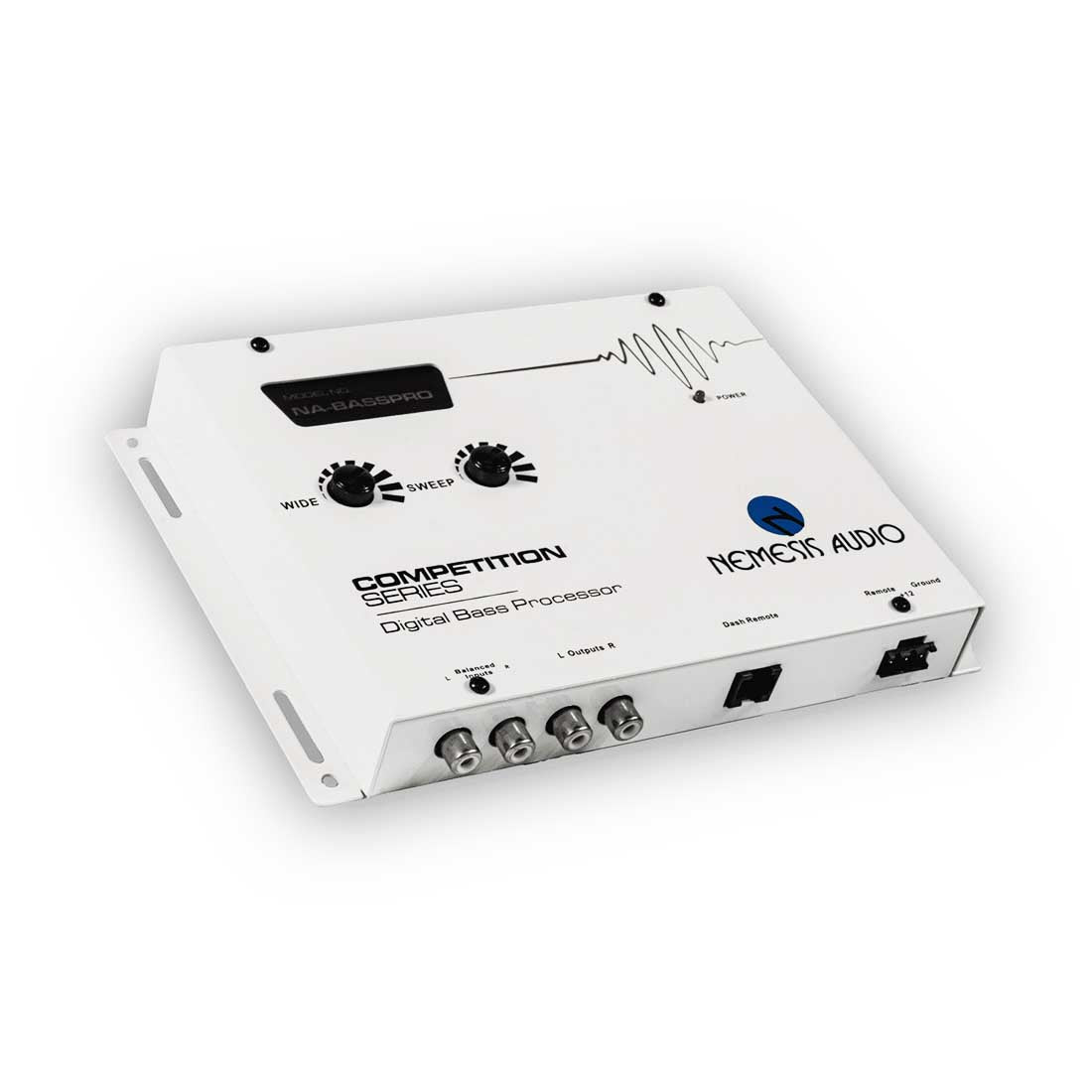 Nemesis Audio NA-BASSPRO (White) Digital Bass Processor with Bass Knob