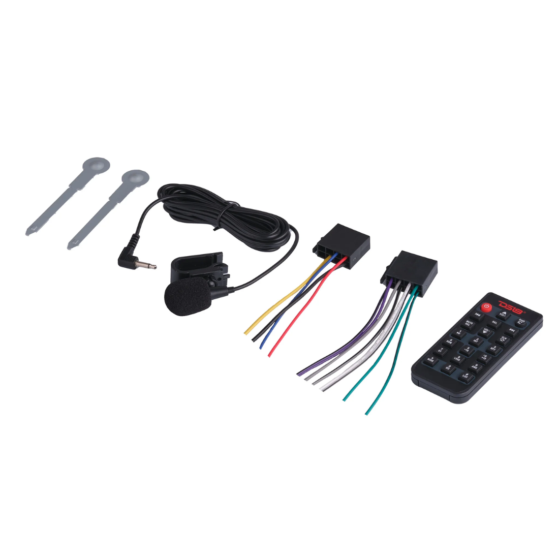 DS18 SDX-P100 1-DIN AM/FM/USB/APP/DSP/Bluetooth Mechless Digital Media Receiver