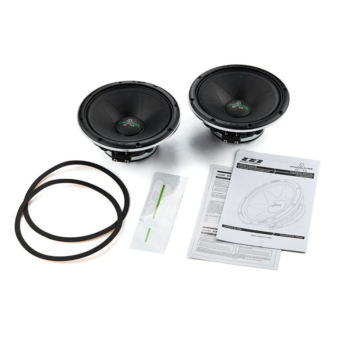 Deaf Bonce Apocalypse AP-M67AC NEO 6.5" 600W Max 4-Ohm Midrange Speakers (Pair)