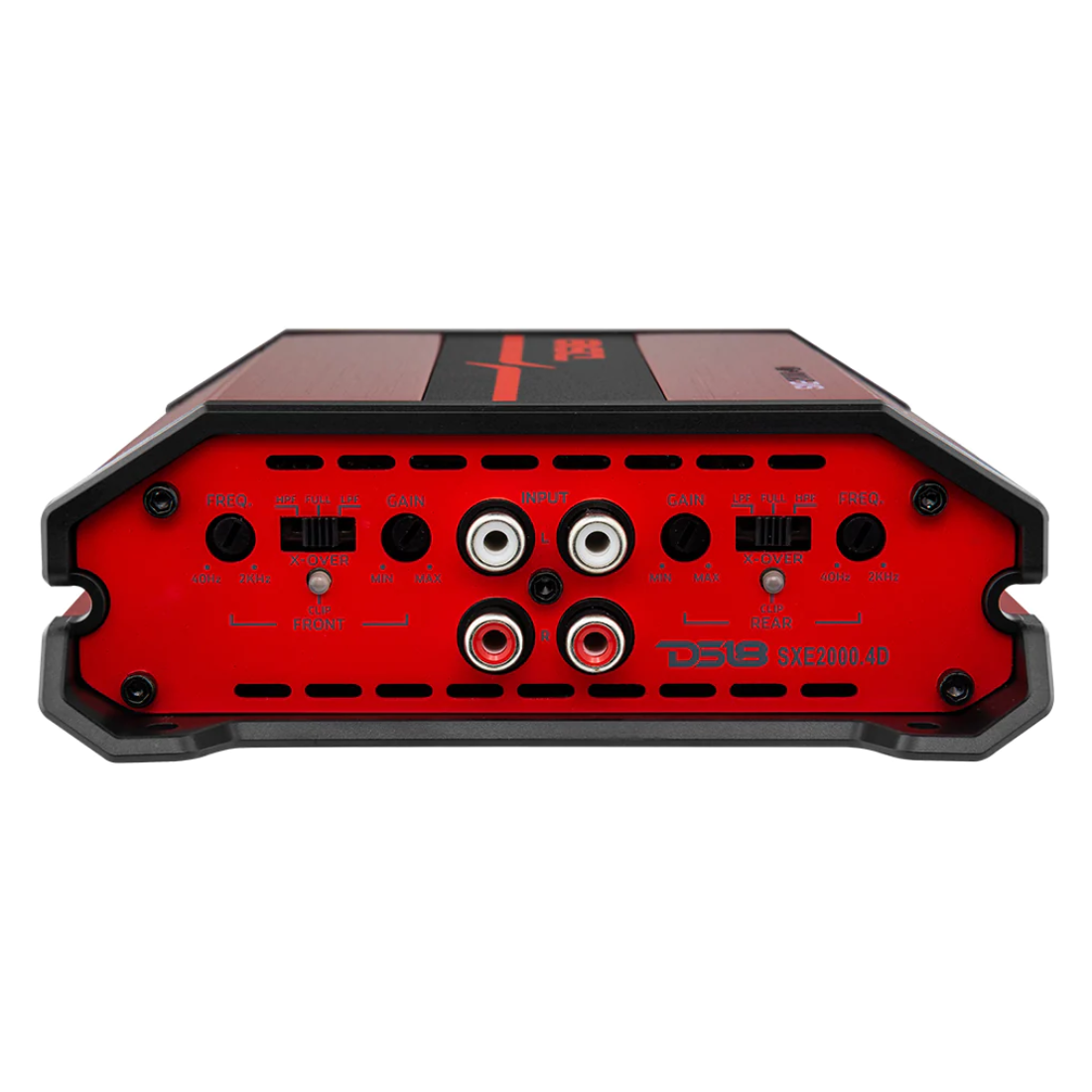 DS18 SXE-2000.4D/RD 4-Channel 2000W Peak Class-D Full-Range Car Amplifier (RED)