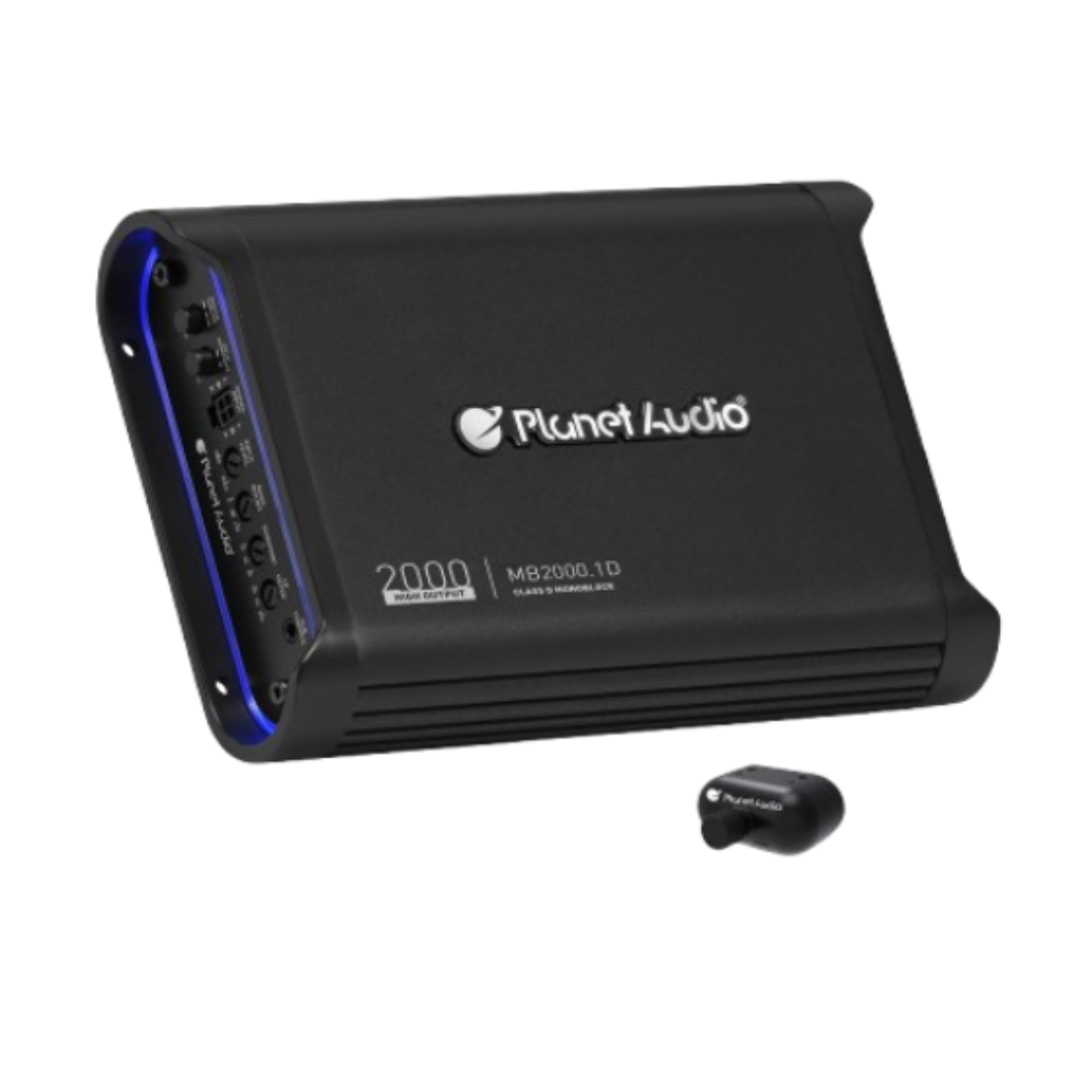 Planet Audio MB2000.1D 1-CH Monoblock 2000W Peak Class-D MOSFET Car Amplifier