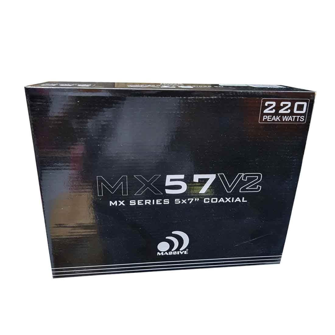 Massive Audio MX57V2 5" x 7" 220 Watts Peak 4-Ohms Car Coaxial Speakers