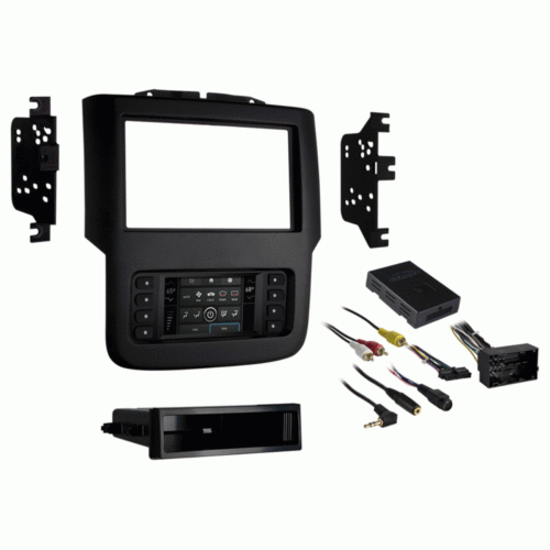 Metra 99-6527B 1/2-DIN Dash Kit For Select 2013-up Ram Trucks
