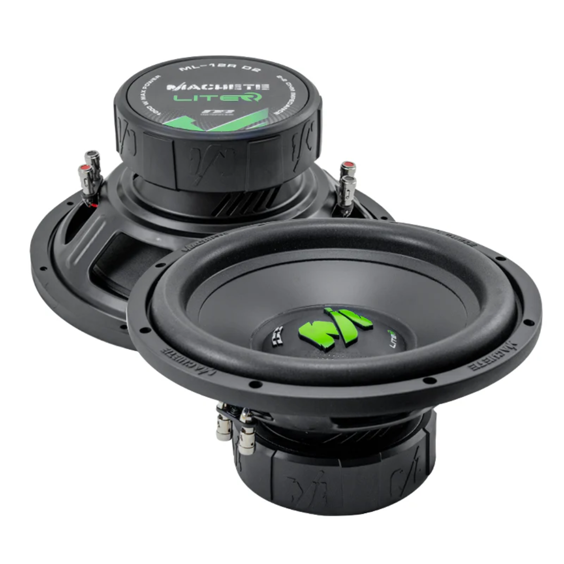 Deaf Bonce ML-12R D2 12" 1000W Max Dual 2-Ohm Voice Coil DVC Car Audio Subwoofer