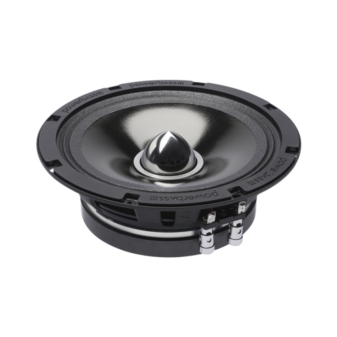 PowerBass 4XL-65T 6.5" 200W Max 4-Ohm 1.5" KSV VC Shallow Mount Mid-Range Driver