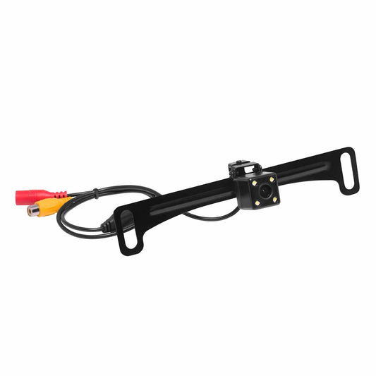 Planet Audio PCAM40B Rear-View License Plate Mount High-Resolution Color Camera