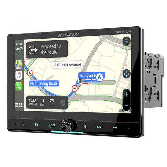 Soundstream VRCPAA-106F 2-DIN DVD Multimedia Floating 10.6" Touchscreen Receiver