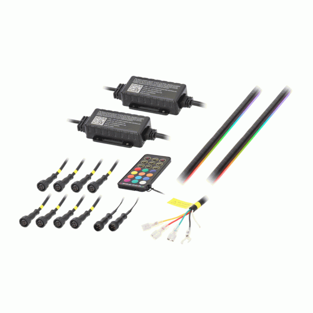 Heise HE-AMB-2DR Chasing LED Ambient Door Lighting Kit w/ Chasing Controller