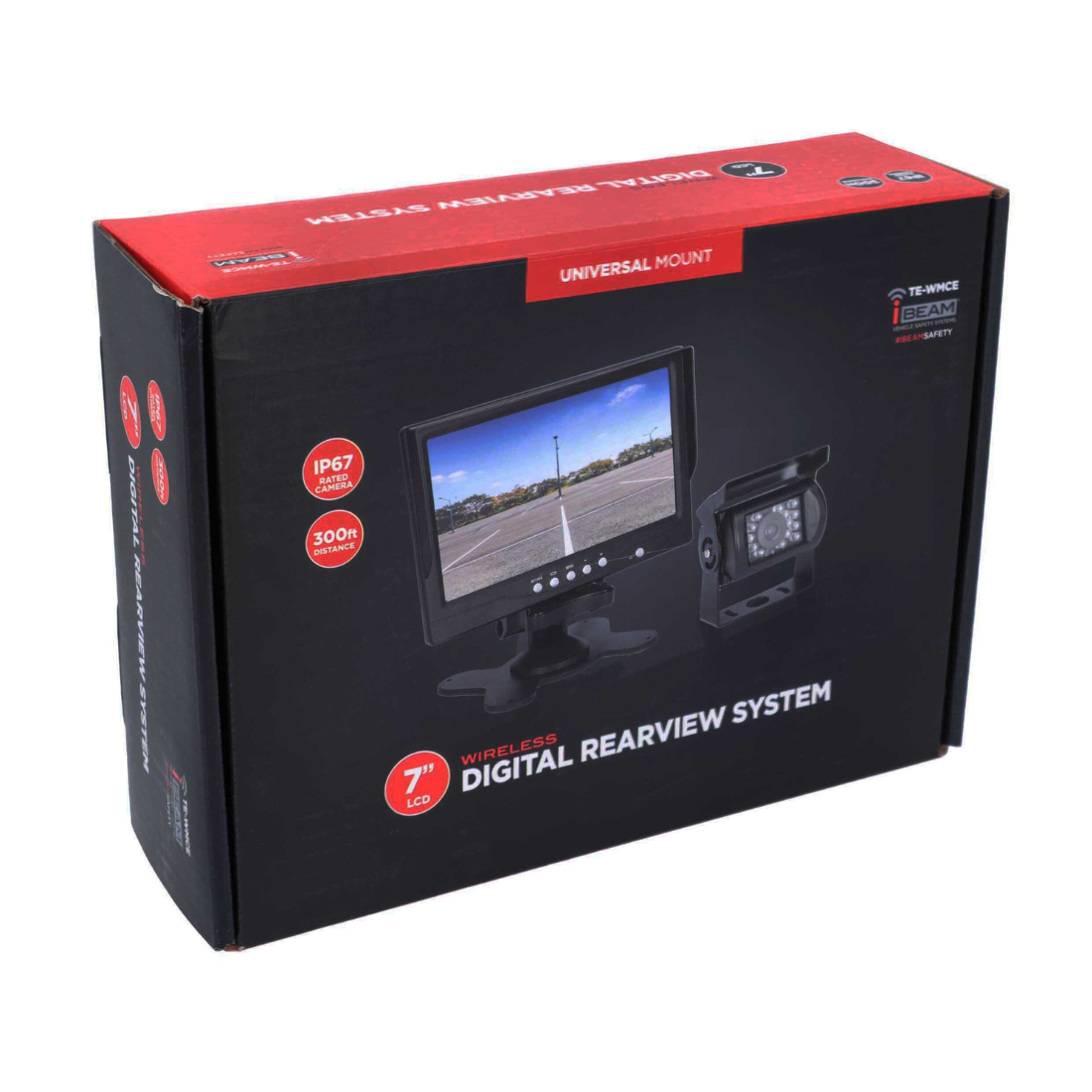 iBeam TE-WMCE 7" Universal Wireless Digital Commercial Monitor and HD Camera