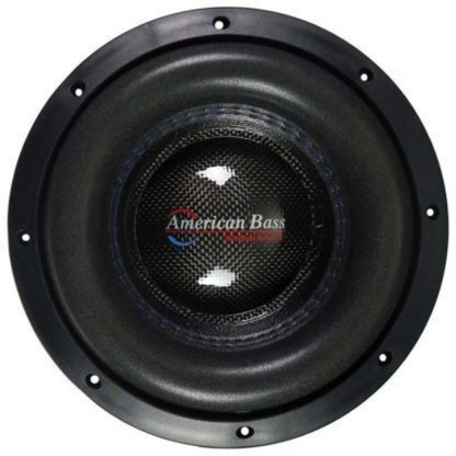 American Bass HD8D4V2 8" 800W Max Dual 4-Ohm Voice Coil DVC Car Audio Subwoofer