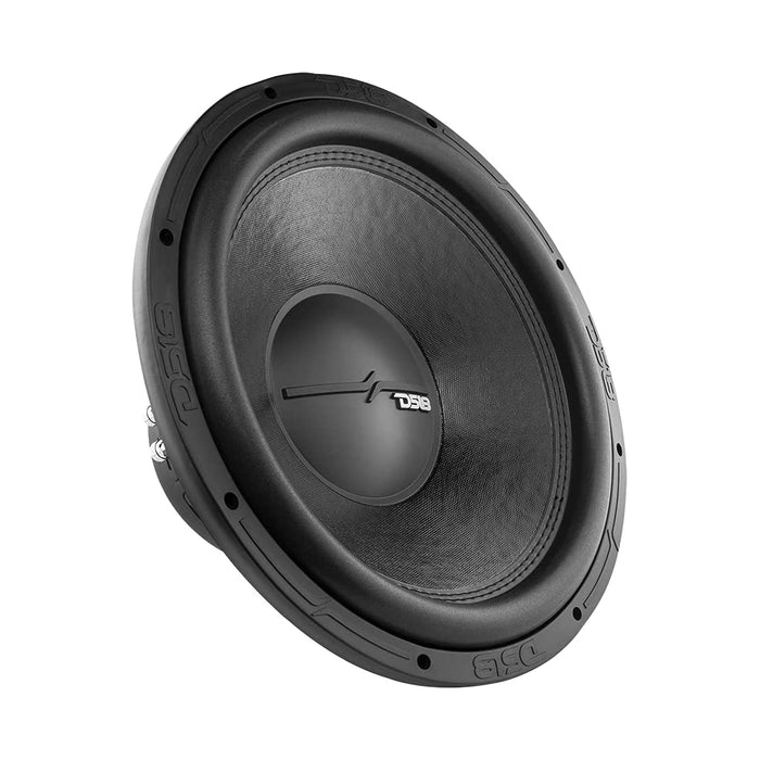 DS18 ZR15.4D 15" 1500 W Max Dual 4-Ohm Voice Coil DVC Stereo Car Audio Subwoofer