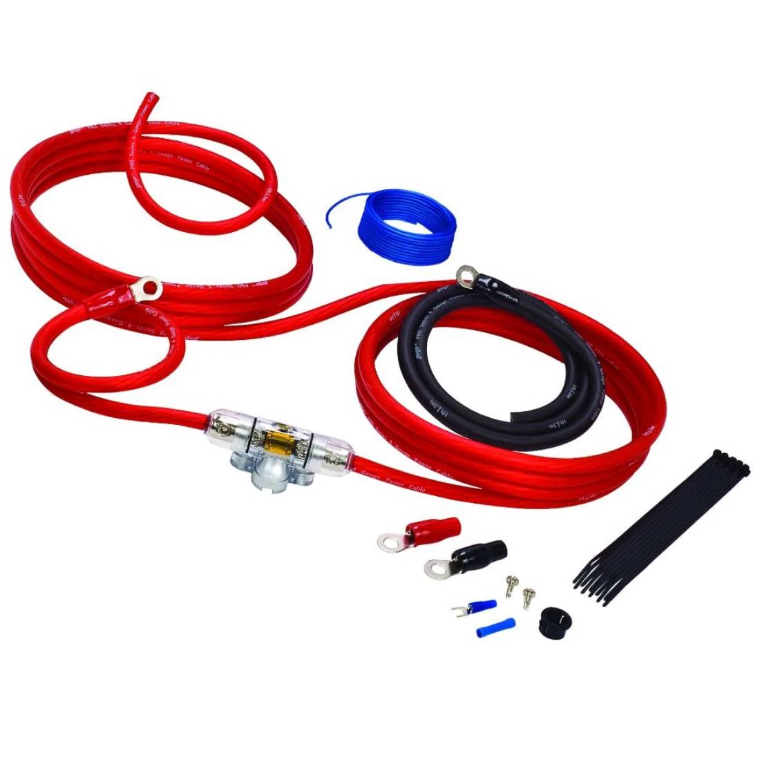 Stinger SK4641 4 Guage 4000 Series Car Audio Amplifier Wiring Installation Kit