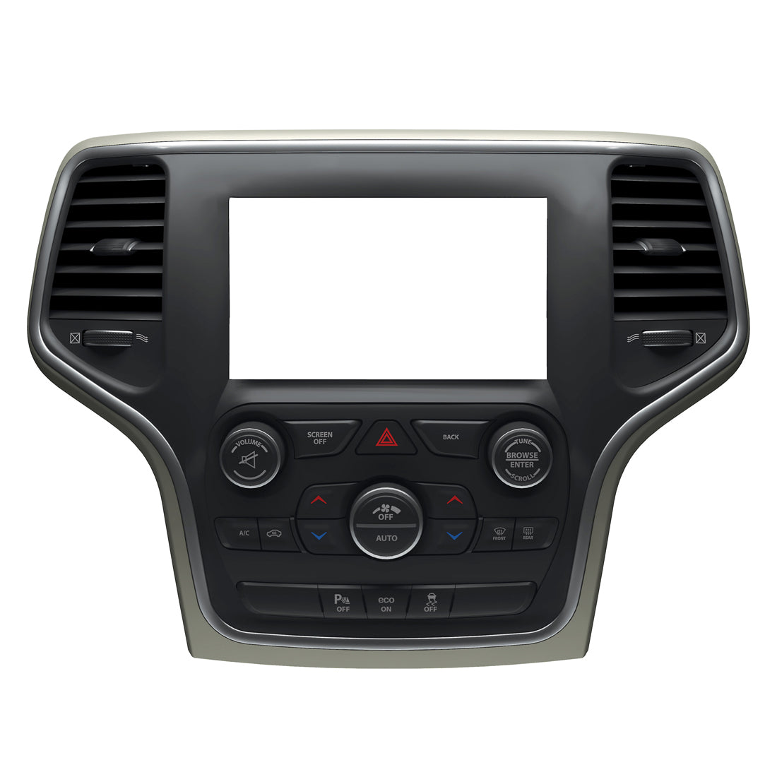 Maestro KIT-JGC1 2 DIN Dash Kit T-Harness for 2014-up Jeep Grand Cherokee Models