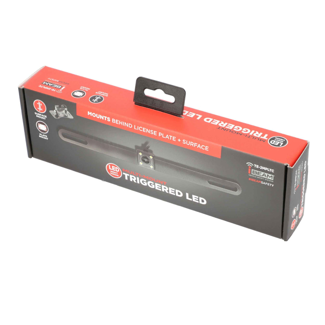 IBEAM TE-2MPLTC LED Accessory Camera with Multi-Mounts and Active Parking Lines