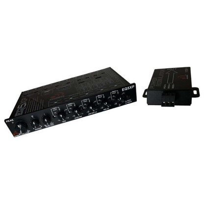 Massive Audio EQ5XP 1/2-DIN Car Audio 5 Band Parametric Equalizer / Crossover