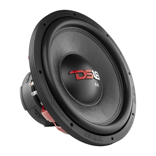 DS18 EXL-X15.4D 15" 2500W Max Dual 4-Ohm Voice Coil DVC Car Audio Subwoofer