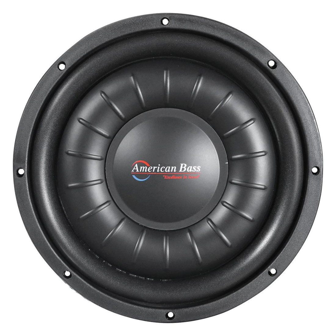 American Bass HAWK1244SL SLIM 12" 2000W Max Dual 4-Ohm Voice Coil DVC Subwoofer