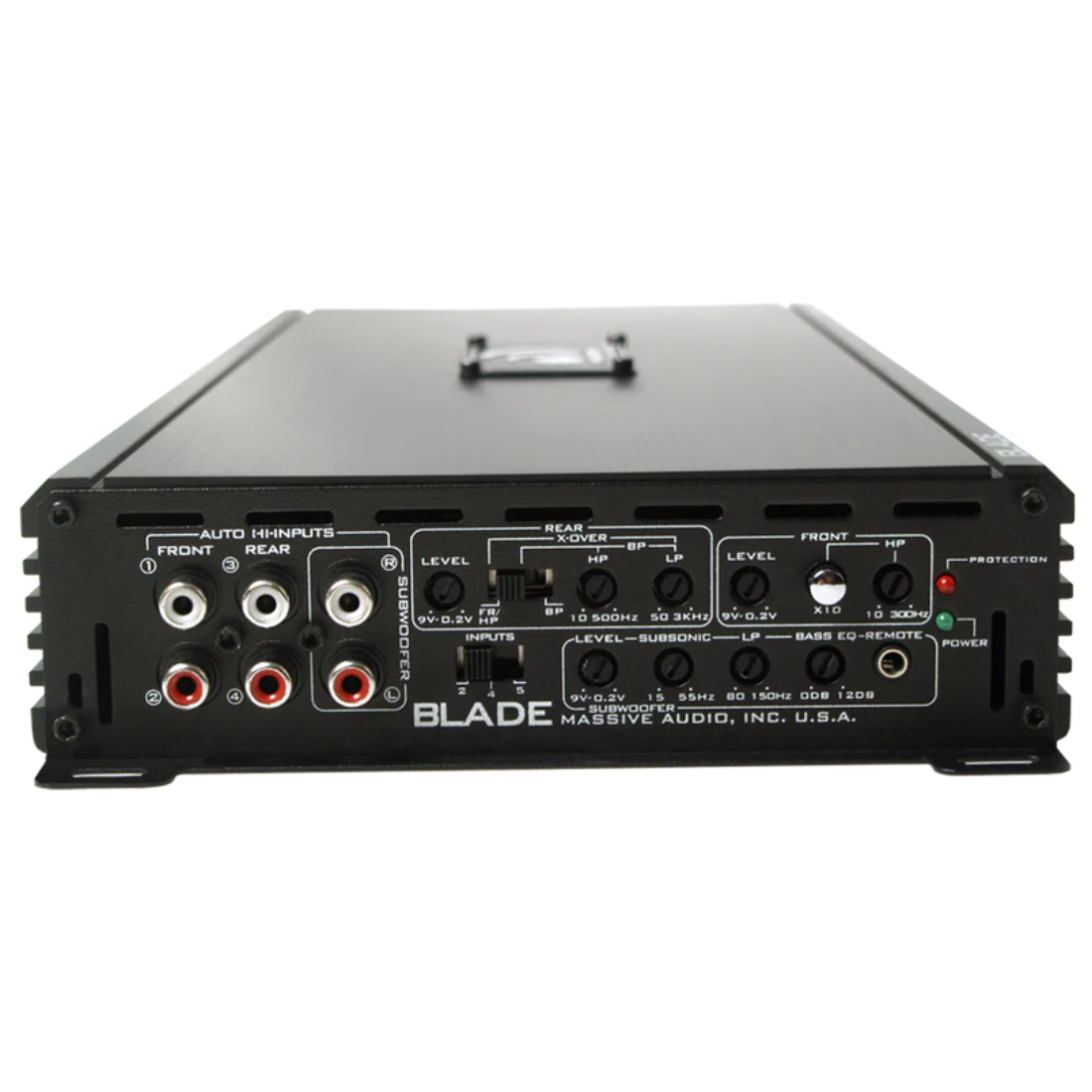 Massive Audio BPX1500.5 5-Channel 1500W Class-A/B 2-Ohm Stable Car Amplifier