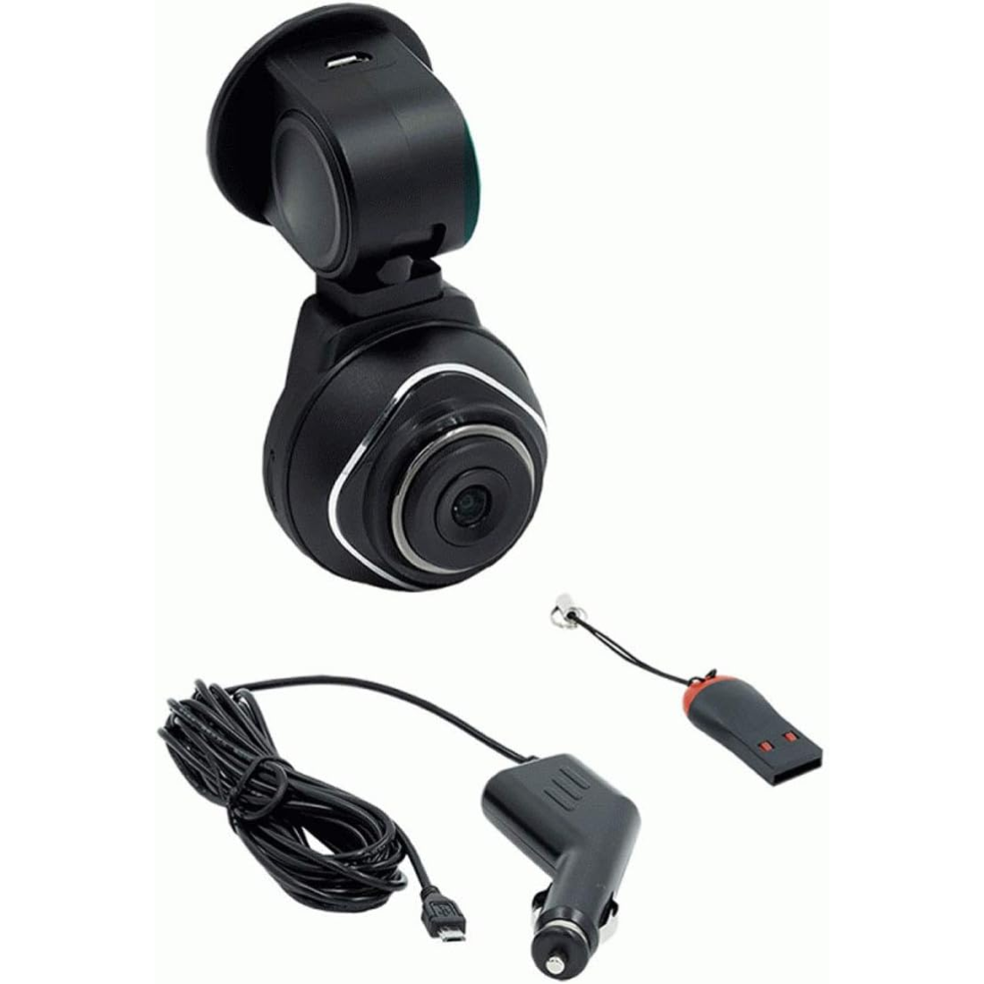 iBeam TE-DVR-W Window Mount Full HD 1080p DVR Dash Cam Digital Video Recorder