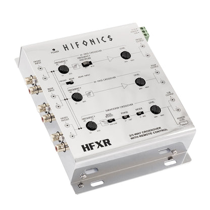 Hifonics HFXR 2-Way / 3-Way Electronic Active Crossover w/ Remote Bass Control