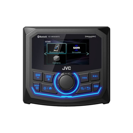JVC KD-MR305BTS Bluetooth MP3 Marine Digital Multimedia Receiver w/ 2.7" TFT LCD